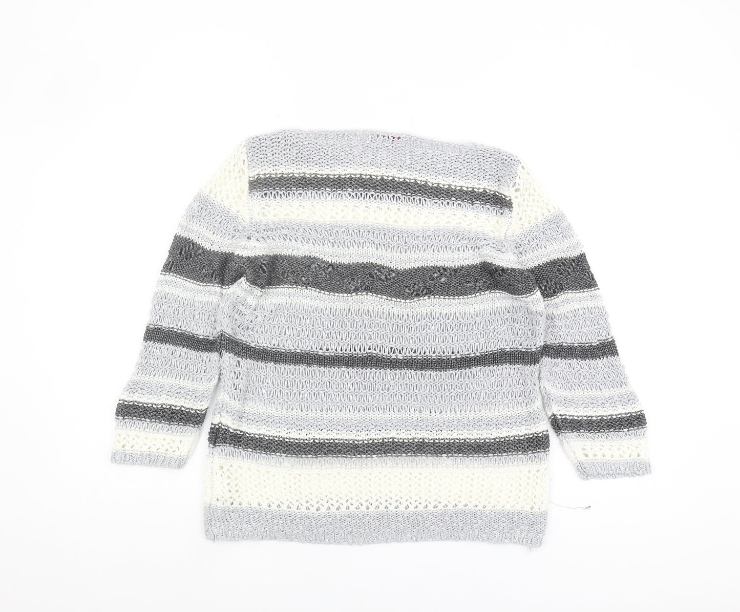 Womens UK Size M Marks and Spencer Grey Pullover Jumper
