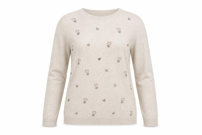 Womens UK Size 14 Dorothy Perkins Beige Pullover Jumper