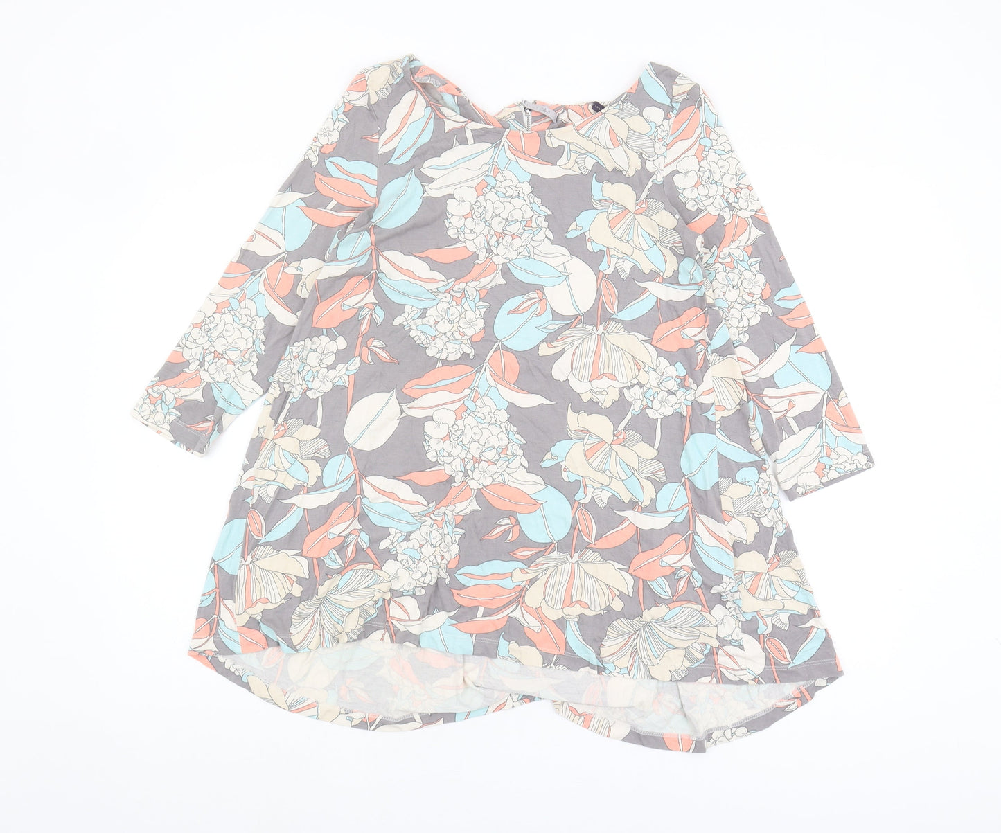 Womens UK Size 12 Marks and Spencer Multicoloured Tunic Blouse