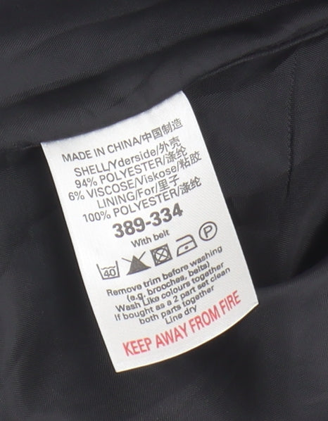 Next Women's Black A-Line Midi Skirt Size 10