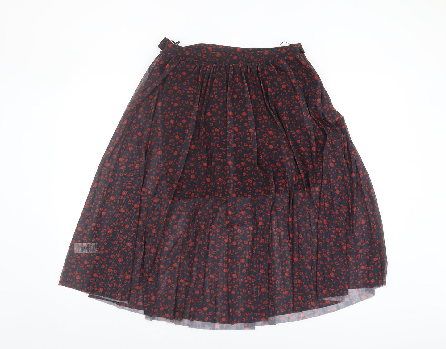 Next Women Multicoloured Pleated Skirt Size 10