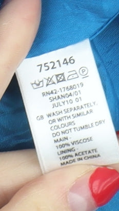 Monsoon Women's Multicoloured Floral Mini Dress Size 10