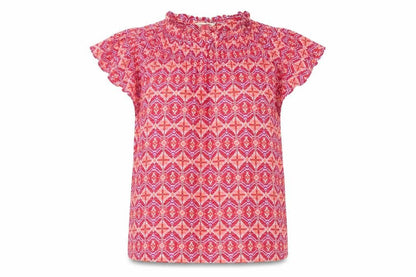 Womens UK Size S Monsoon Pink Basic Blouse