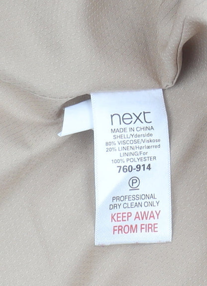 Next Women's Red Blazer, Size 6, Single Breasted