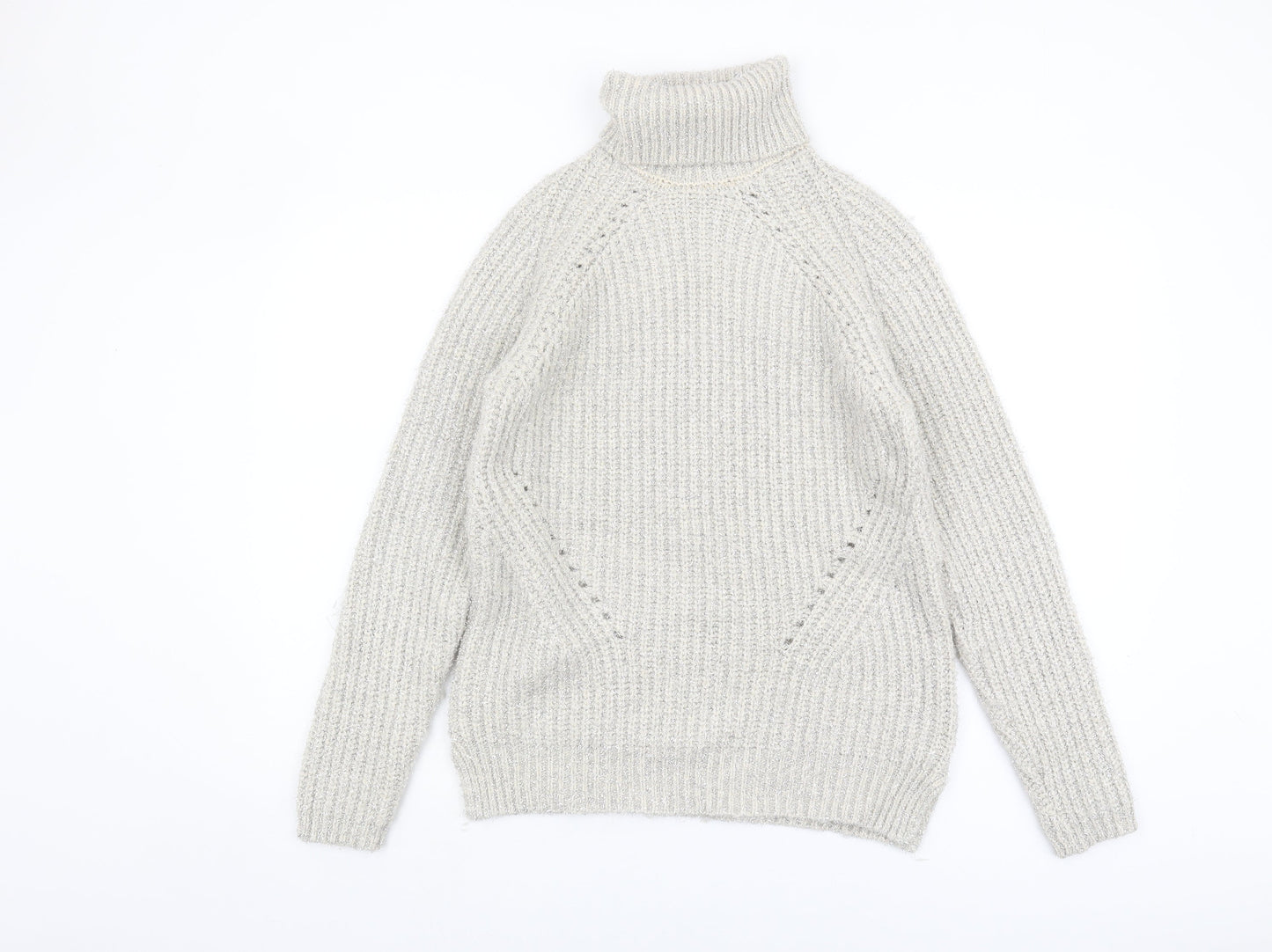 Womens UK Size S NEXT Ivory Pullover Jumper