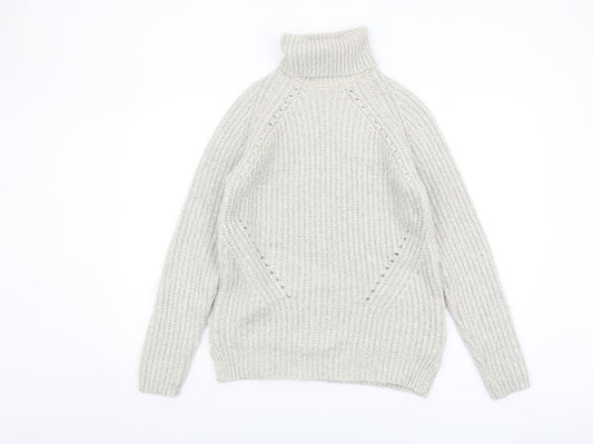 Womens UK Size S NEXT Ivory Pullover Jumper