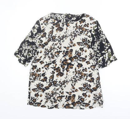 Womens UK Size 12 NEXT Multi Basic Blouse