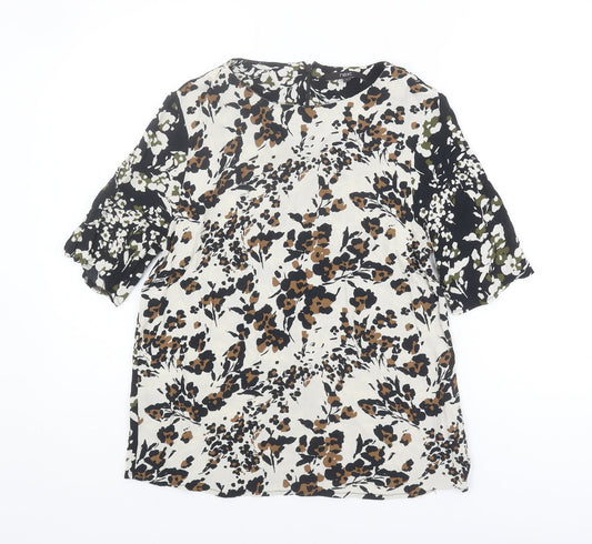 Womens UK Size 12 NEXT Multi Basic Blouse
