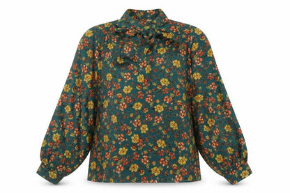 Womens UK Size 10 Apricot Multicoloured Basic Blouse