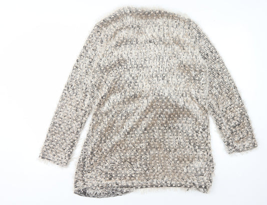 Bassini Women's Multicoloured Open Front Cardigan M/L Jumper