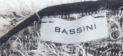 Bassini Women's Multicoloured Open Front Cardigan M/L Jumper