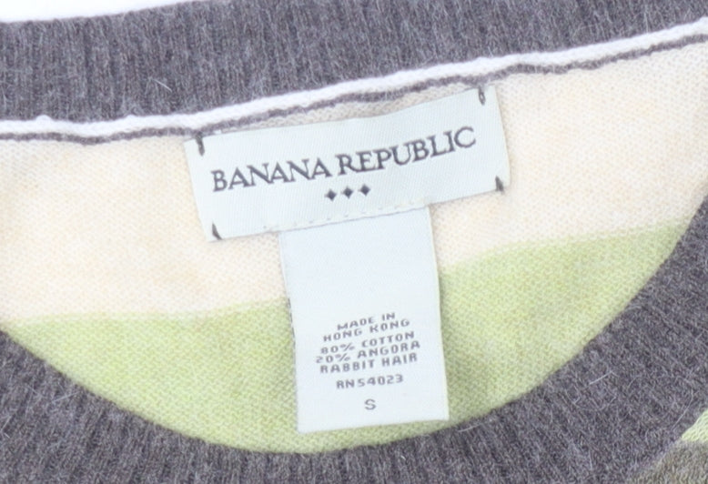 Womens UK Size S Banana Republic Multicoloured Pullover Jumper