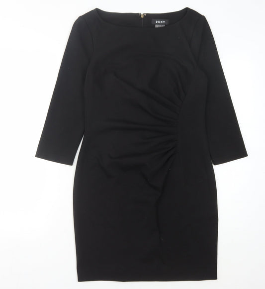 DKNY Women's Black Sheath Dress Size 10 for Business & Cocktail