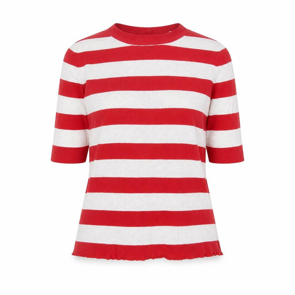 Womens UK Size 8 Kookai Red Pullover Jumper