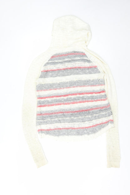 Womens UK Size XS Hollister Multicoloured Pullover Jumper