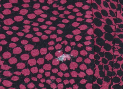 Phase Eight Women's Pink Animal Print Wrap Dress Size 14