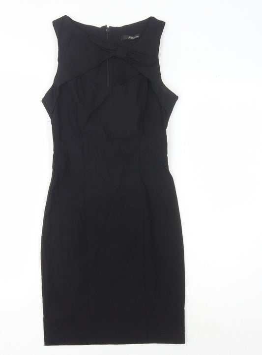 Jane Norman Women's Black Pencil Dress Size 10