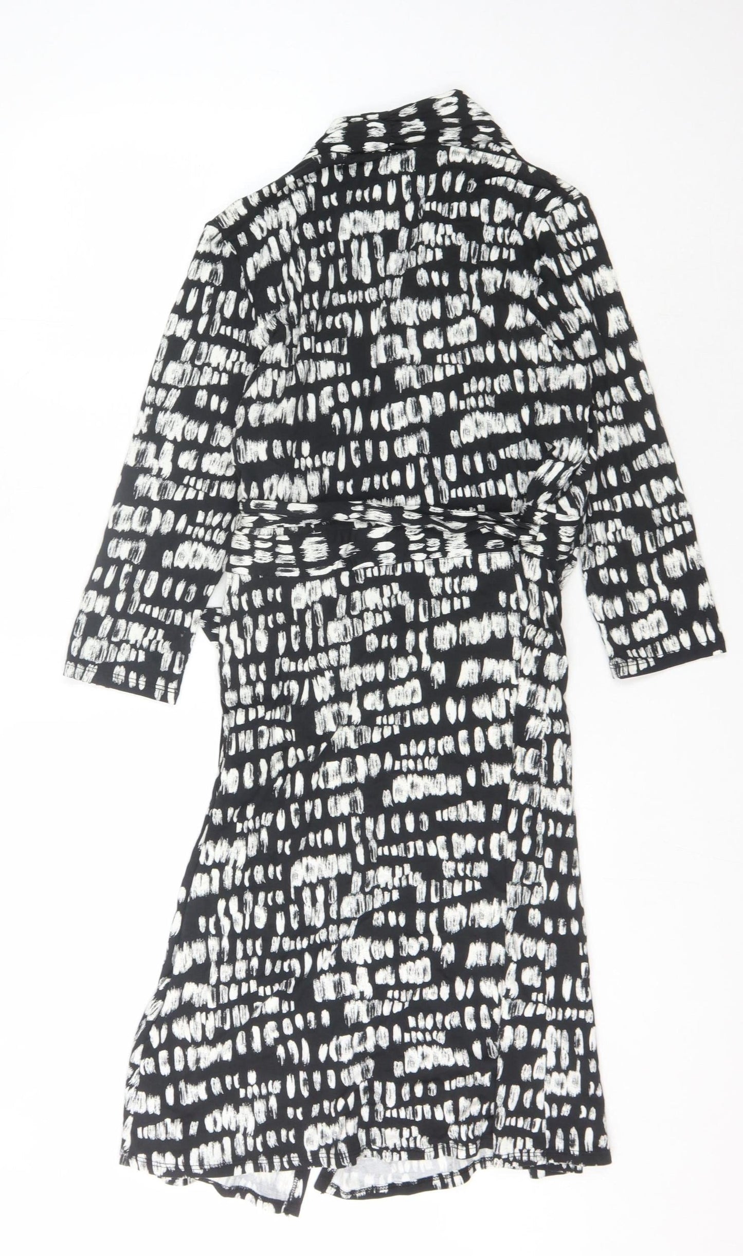 Hobbs Women’s Black Wrap Dress Size 14