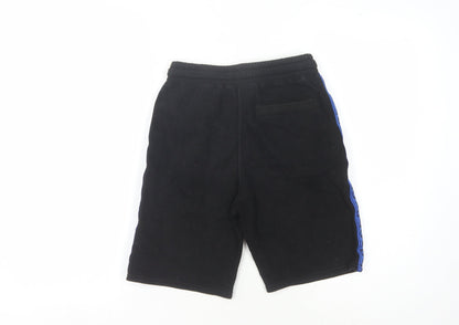 H&M Boys Black PlayStation Sweat Shorts, 11 Years