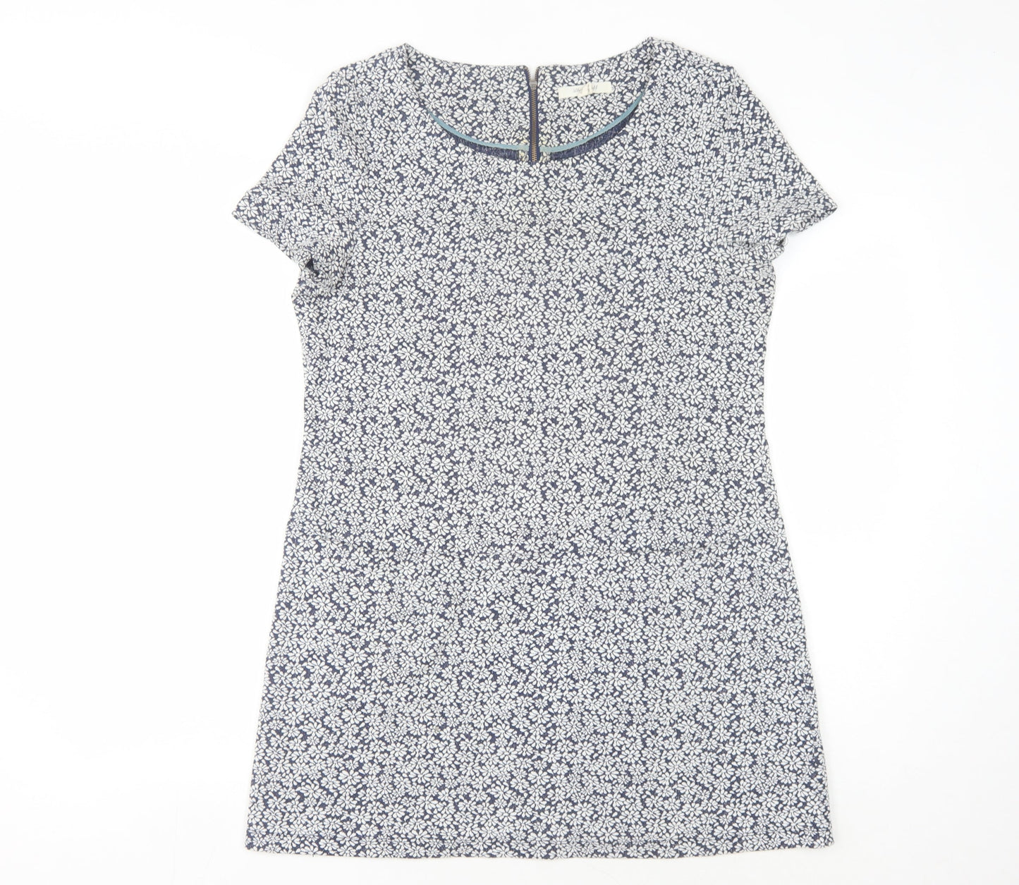 White Stuff Women's Blue Floral Dress Size 12