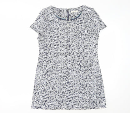 White Stuff Women's Blue Floral Dress Size 12