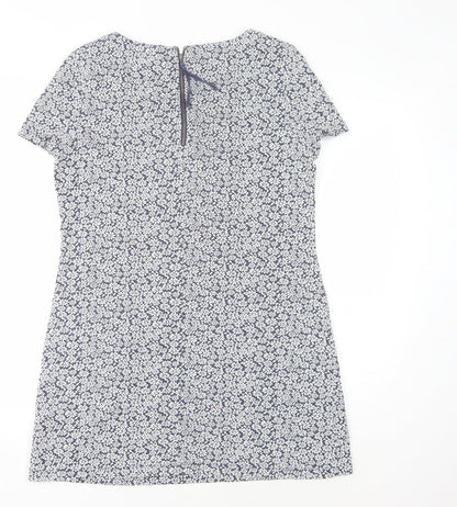 White Stuff Women's Blue Floral Dress Size 12