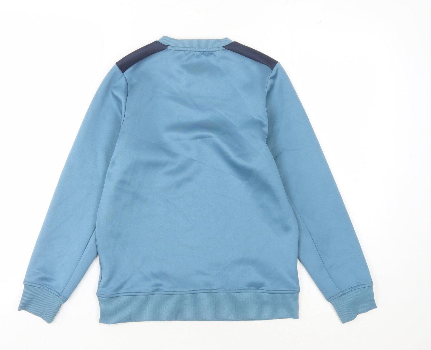 Castore Boys Blue Pullover Sweatshirt 14 Years, Football Logo