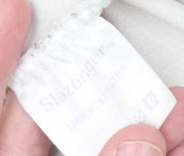 Mens Slazenger Beige Tank Top, Size L, Gym Essential