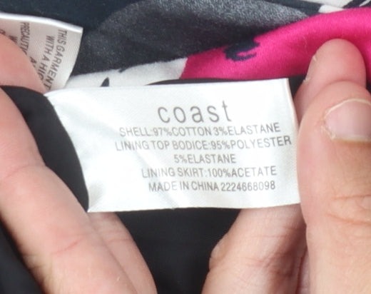 Coast Women’s Multicoloured Polka Dot Slip Dress 14