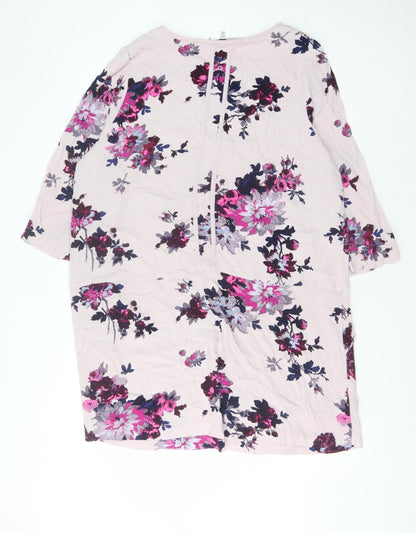 Joules Women's Floral T-Shirt Dress Size 20