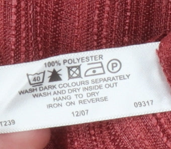 EWM Women's Red Button-Up Shirt Size 20