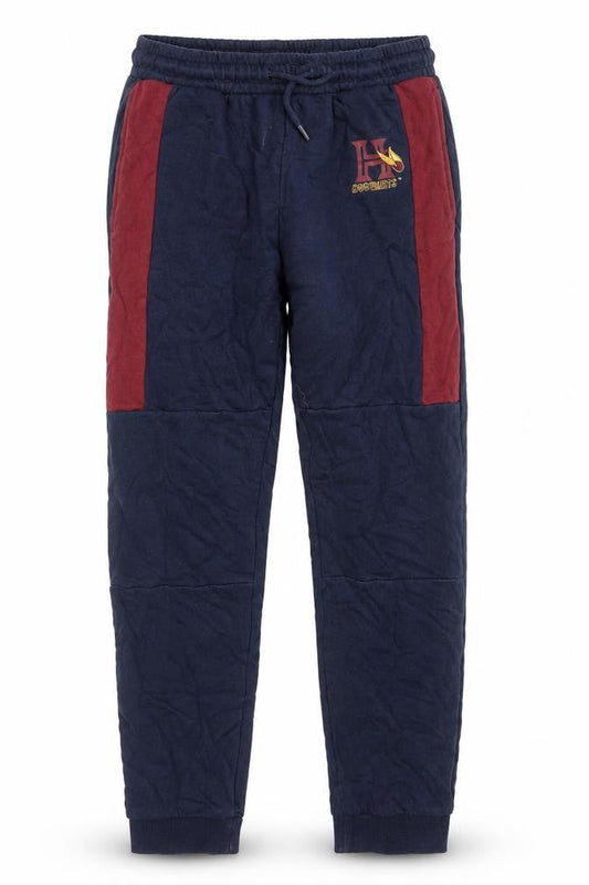Harry Potter Boys Blue Jogger Trousers, Elastic Waist, 6-7 Years