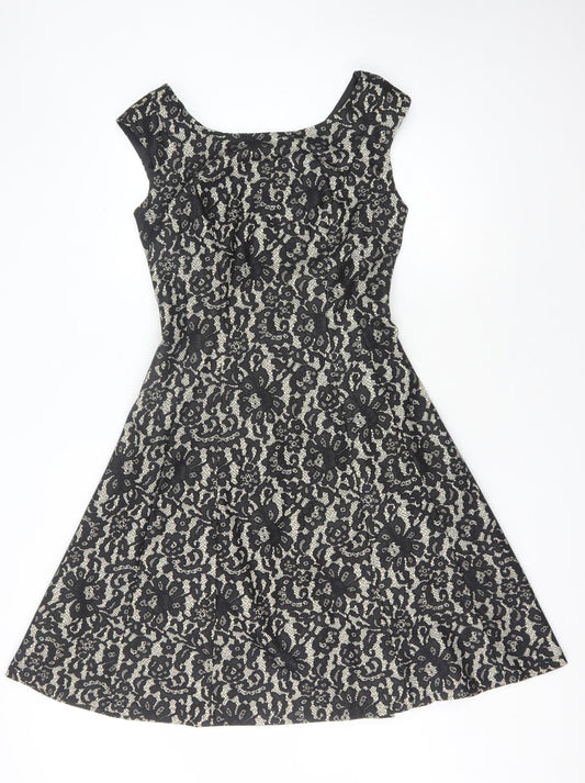 Phase Eight Women's Black A-Line Dress Size 12