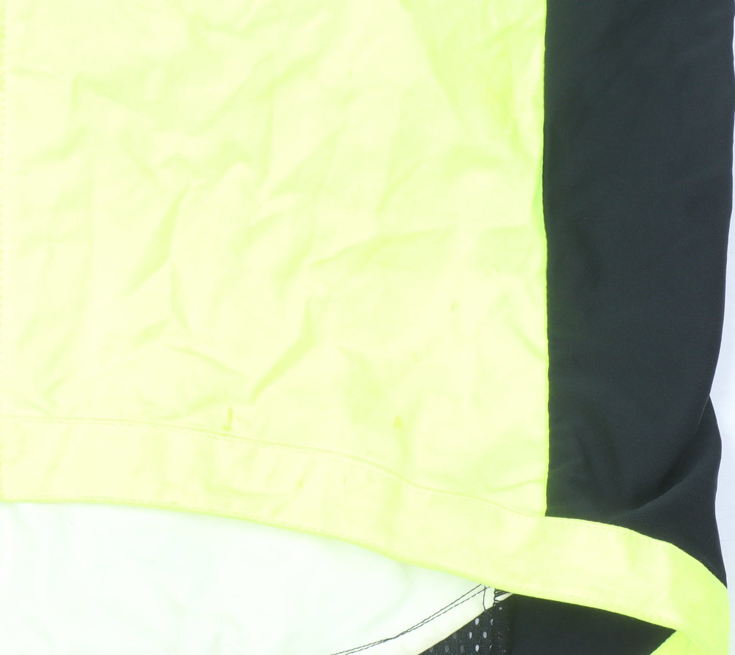 Decathlon Men's Yellow Cycling Windbreaker Jacket S