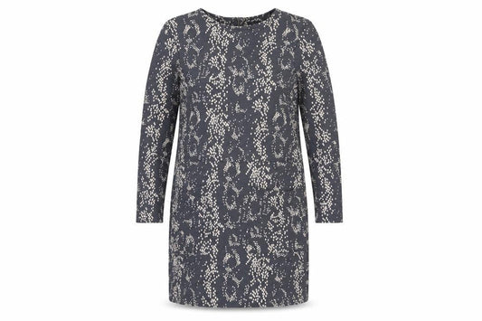 Front view of French Connection Women's Grey Dress, size 12