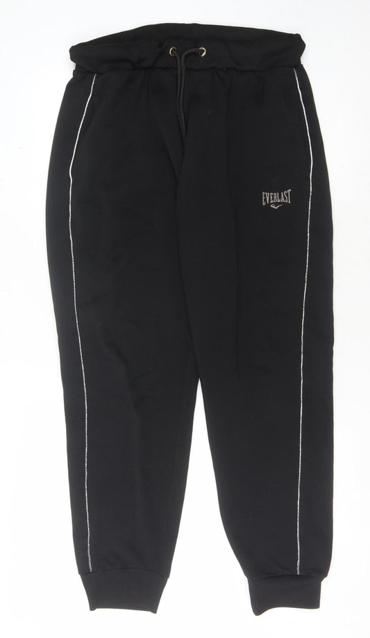 Everlast Men's Black Jogger Trousers, XL, Casual Sports