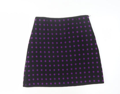 Hobbs Women's Multicoloured Polka Dot Pencil Skirt Size 8