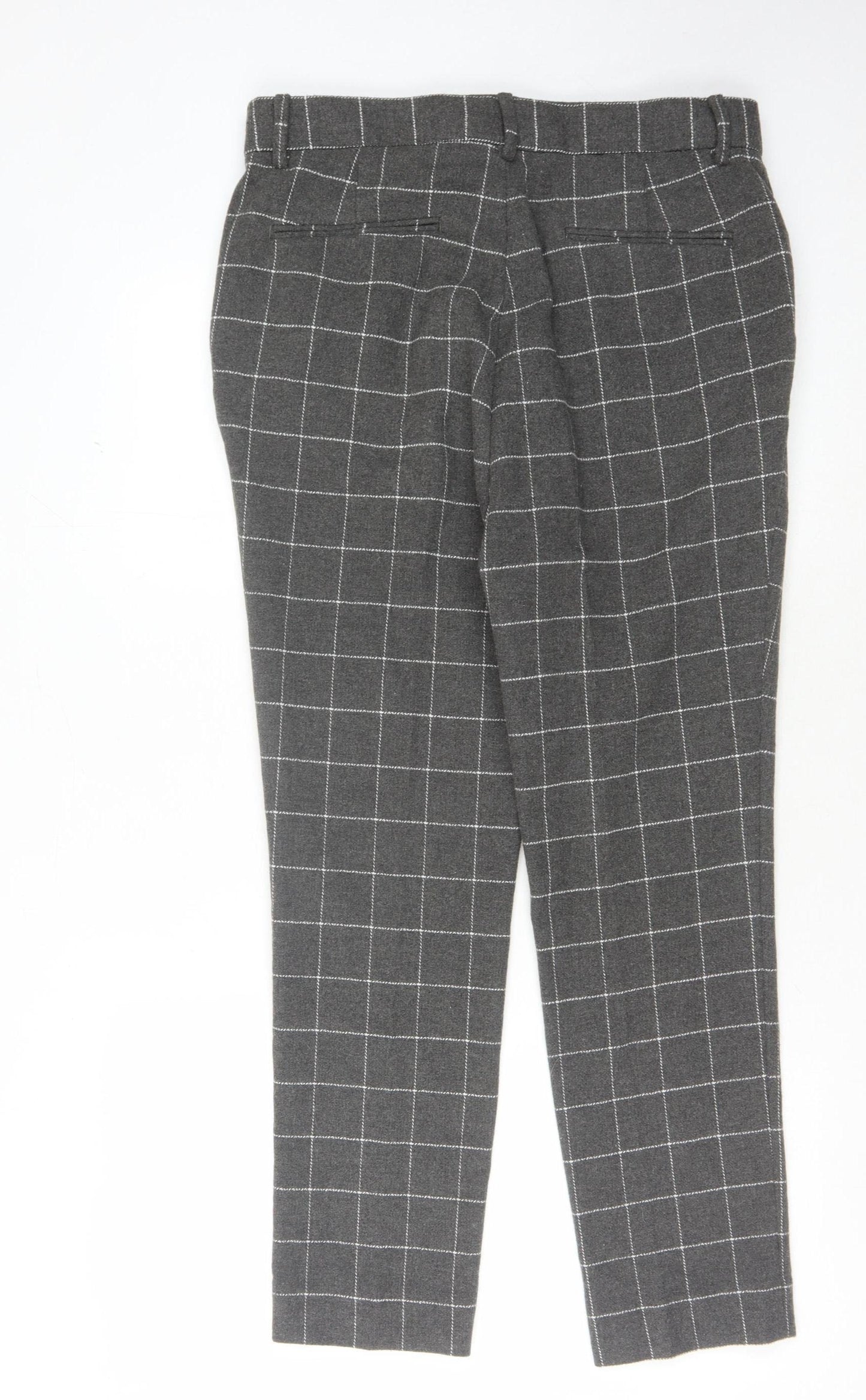 Asos Grey Check Men's Trousers L Casual