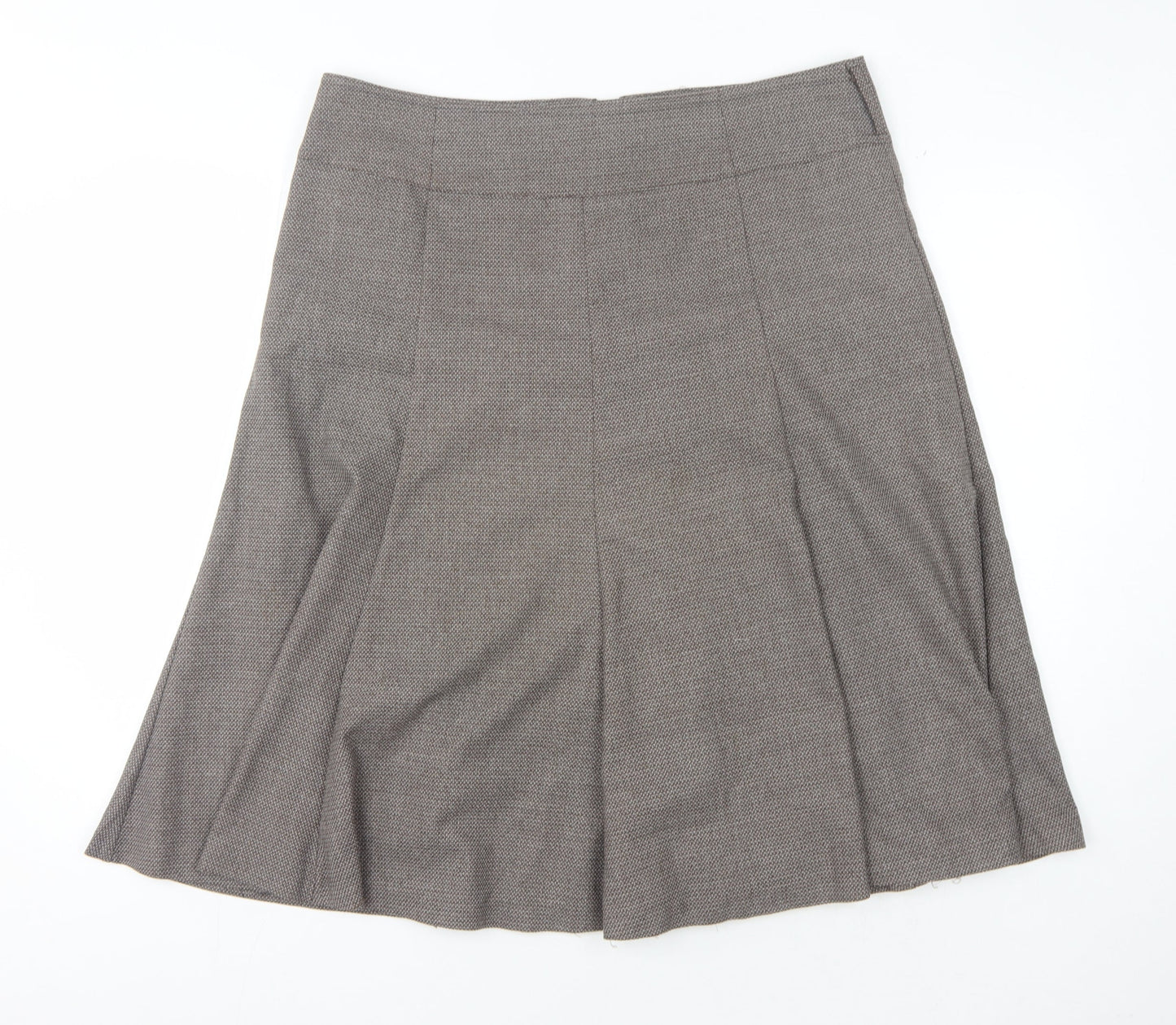 Klass Collection Womens Brown Skirt Size 16