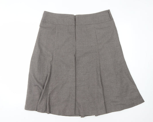 Klass Collection Womens Brown Skirt Size 16