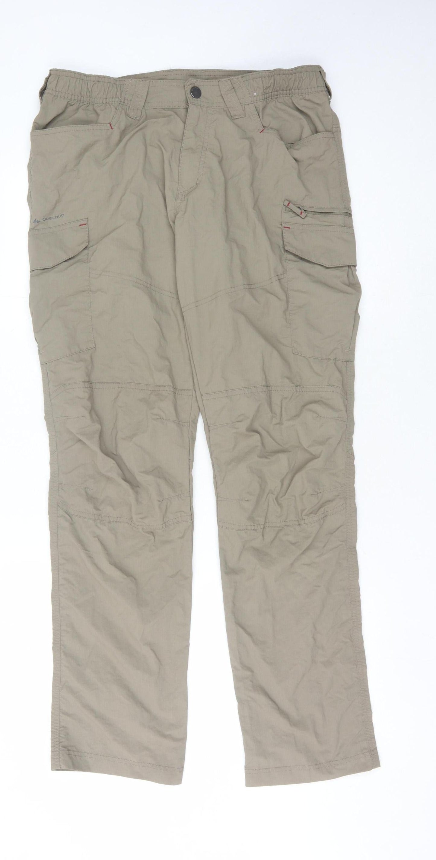 Decathlon Men's Beige Walking Trousers Size 46