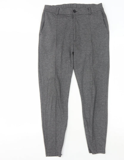 Métissier Paris Grey XS Check Trousers - Women's