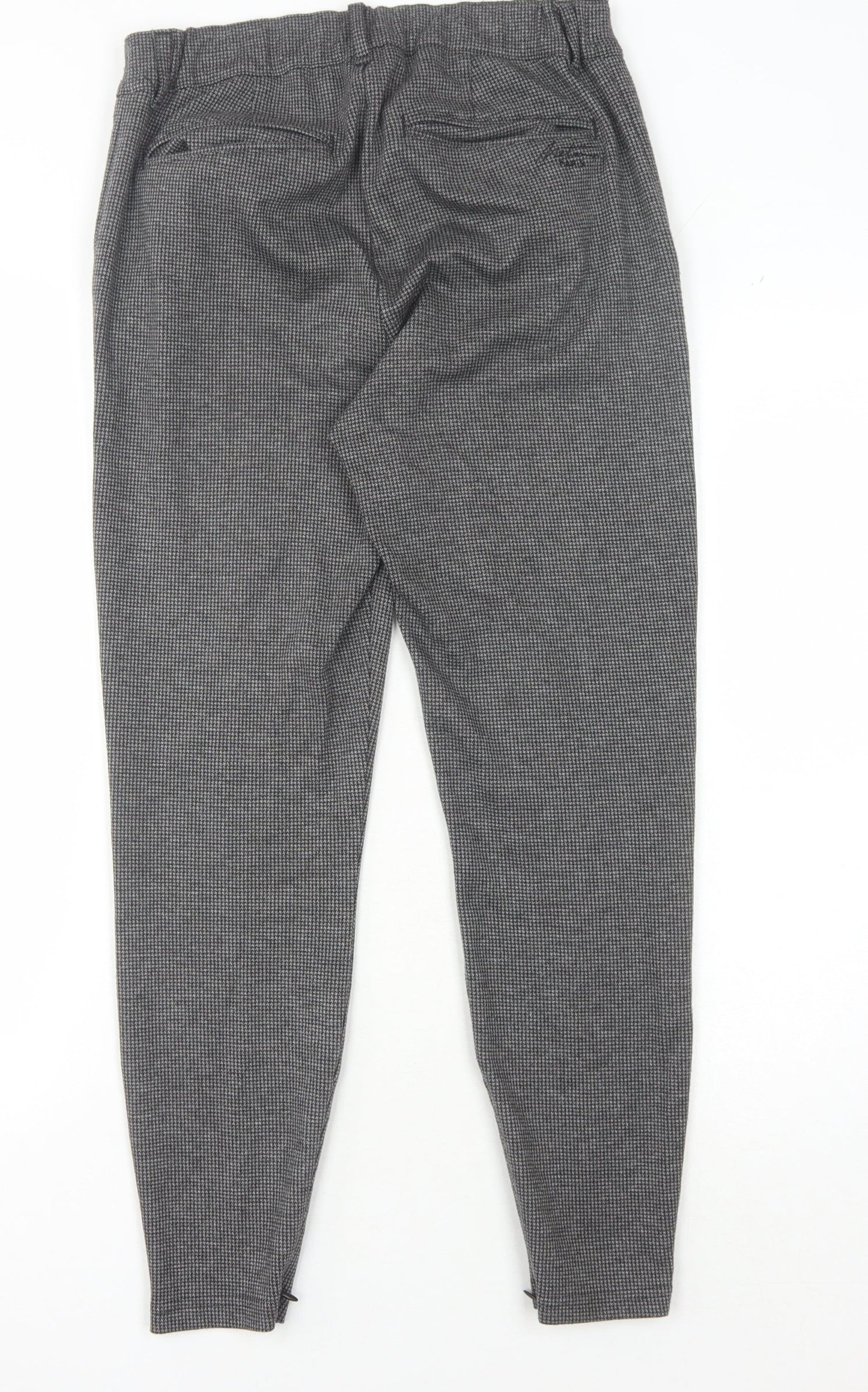 Métissier Paris Grey XS Check Trousers - Women's