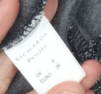 Womens UK Size 8 Richards Petites Grey Suit Jacket