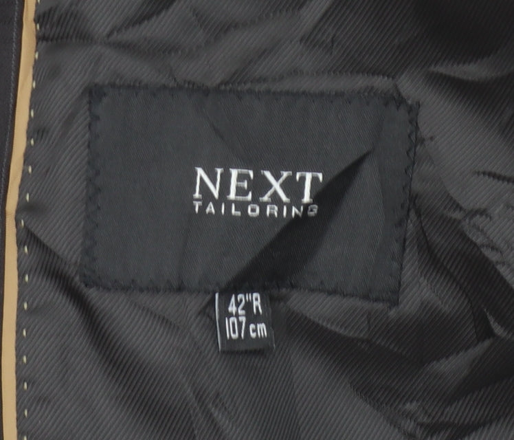 Mens UK Size 42 NEXT Regular Grey Suit Jacket
