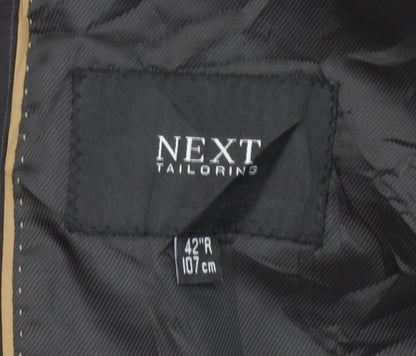 Mens UK Size 42 NEXT Regular Grey Suit Jacket