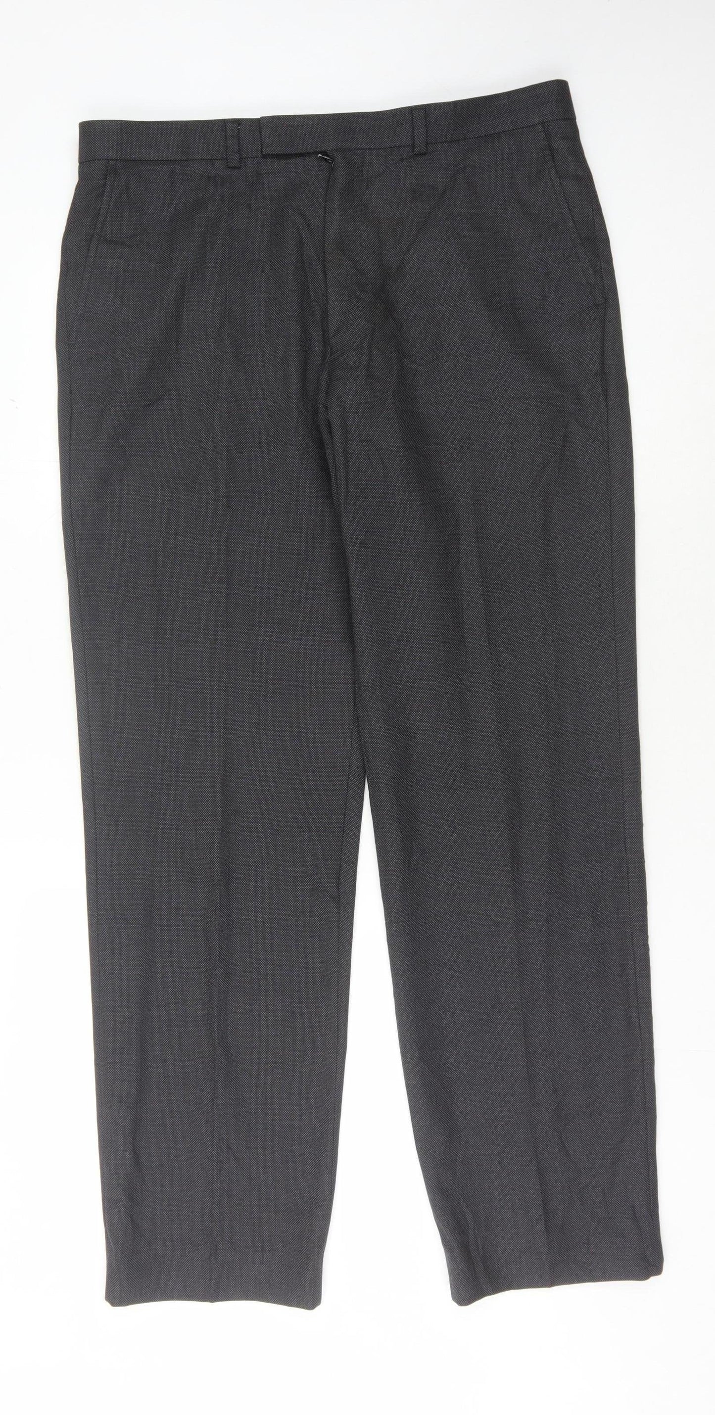 Marks and Spencer Men's Black Dress Pants, Size 36