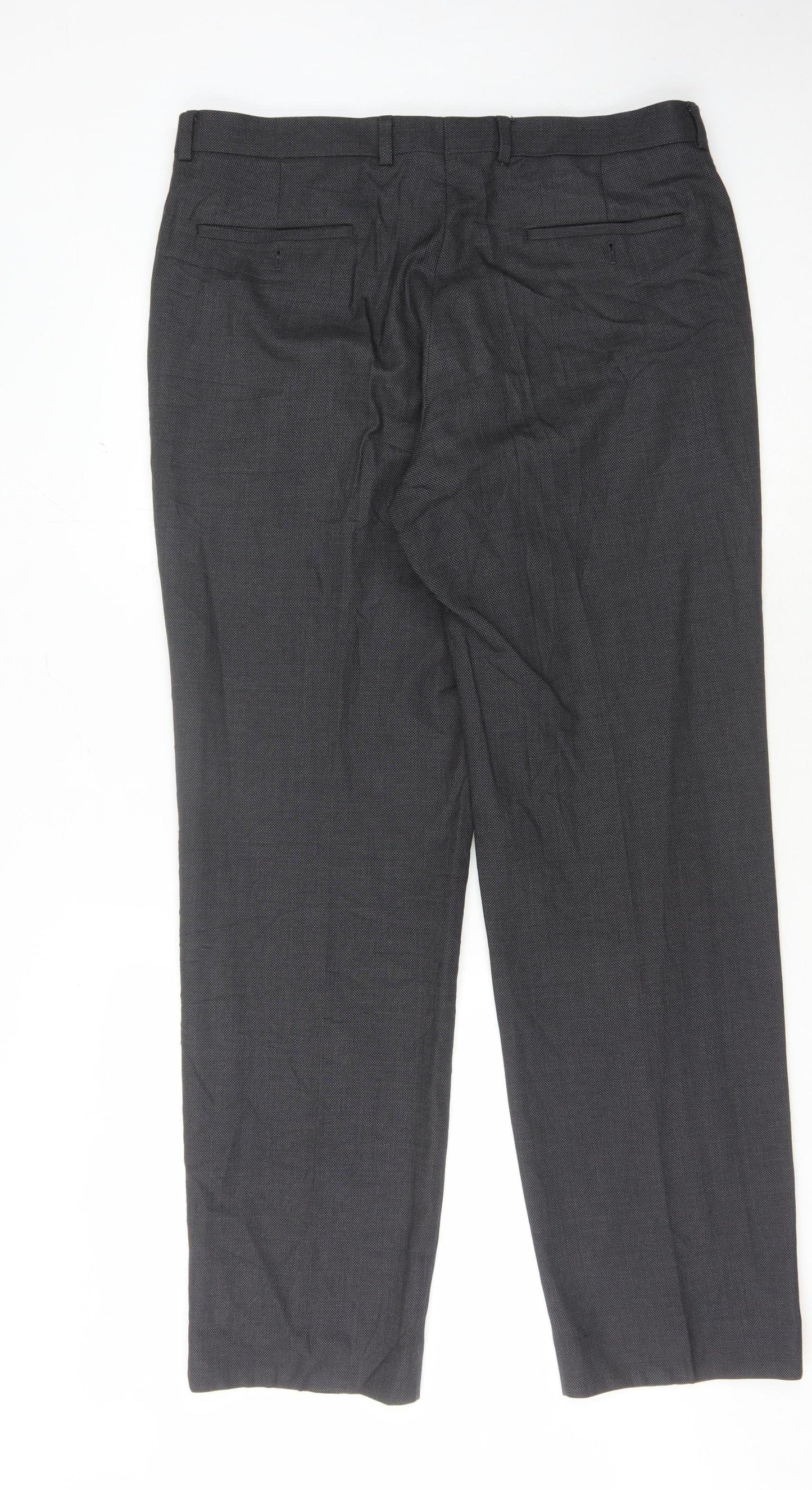 Marks and Spencer Men's Black Dress Pants, Size 36