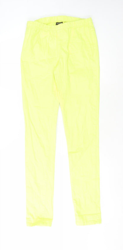 Womens UK Size M Pieces  Jegging Yellow Jeans