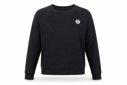 Converse Women's Black XS Pullover Sweatshirt